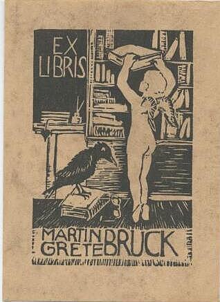 Ex Libris von Martin und Grete Bruck