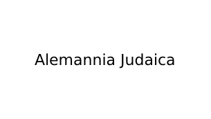 Logo Alemannia Judaica