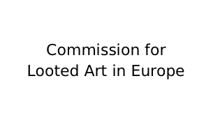 Logo Commissioan for Looted Art in Europe